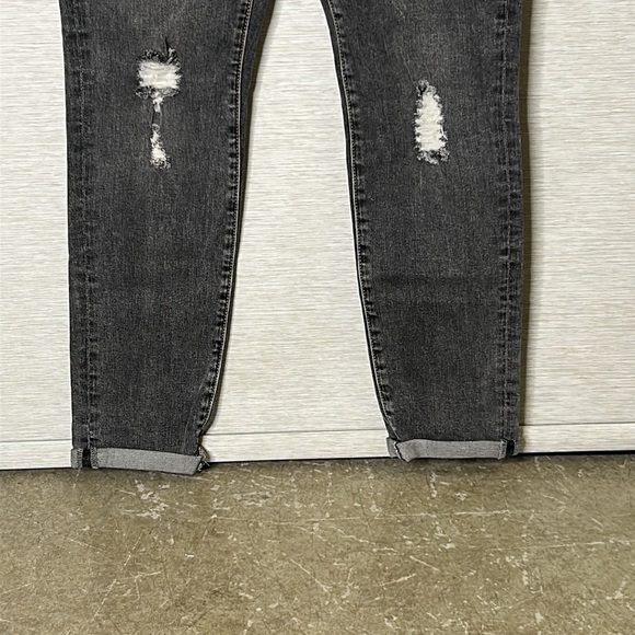 Boston Proper So Sexy Skinny Boyfriend Black Wash Jeans Size 4 NWT - Picture 3 of 11